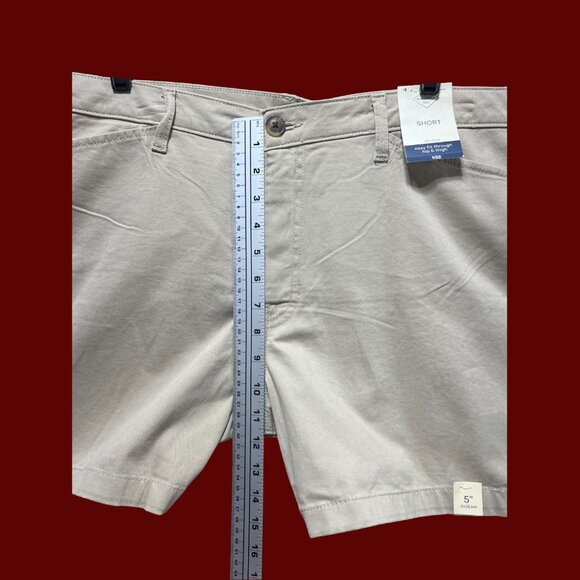 St. John's Bay - Women's Mid Rise 5" Inseam Chino Short - Beige -18 - Picture 7 of 16